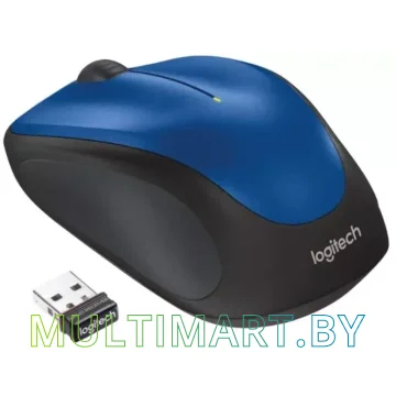 Мышь Logitech M235 Wireless (синий/черный) картинка 2